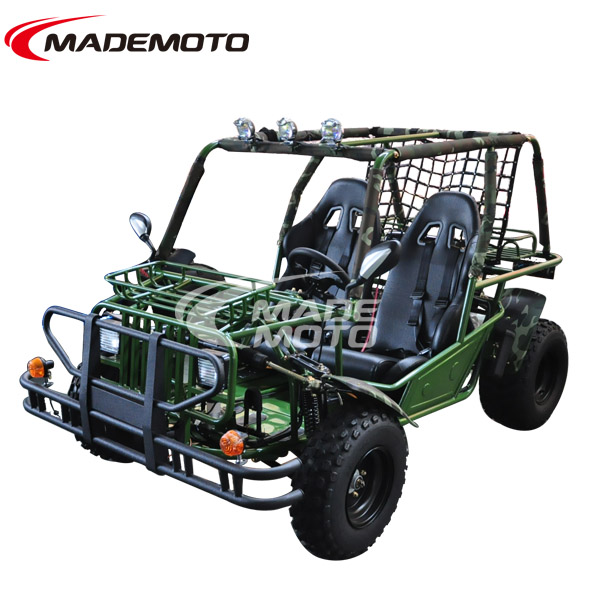 150CC Automatic Dune Buggy, Green Go Kart Hammer Style